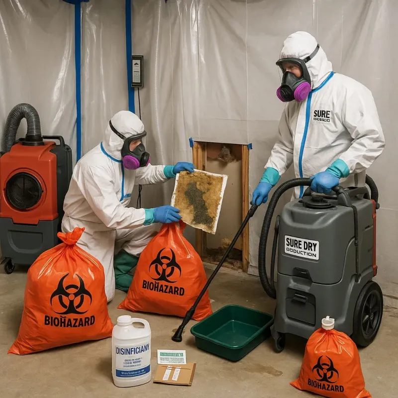 Contaminated Water Handling Protocols process in Old Saybrook, CT