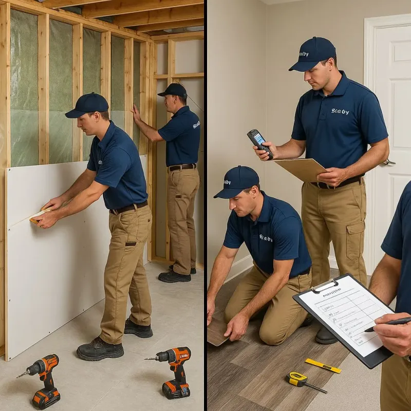 Repairs and Reconstruction process in Old Saybrook, CT